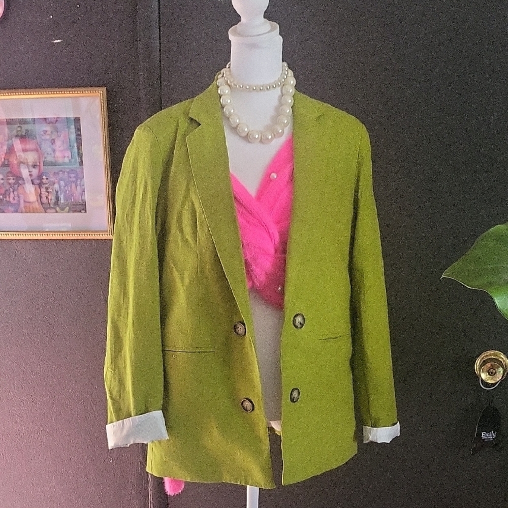 Women's Green Blazer
